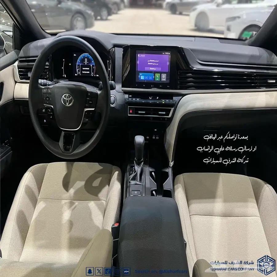 كامري E استاندر طيس خليجي الساير 2025 بسعر 110400 اصدار فوري 4