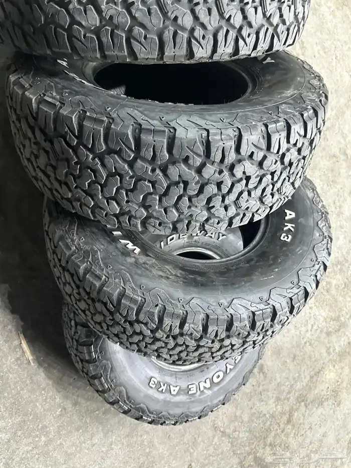 كفرات نص حجري ودواي مقاس 285 75 16 7