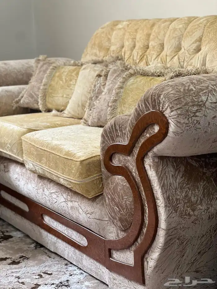 كنب مجلس خشب زان تركي 7