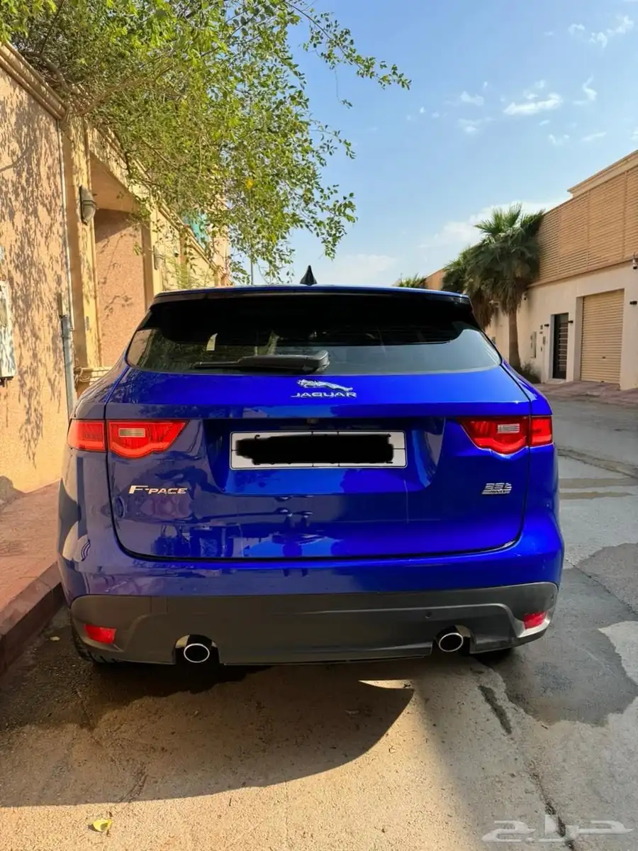 Jaguar F Pace 2020 - Blue index
