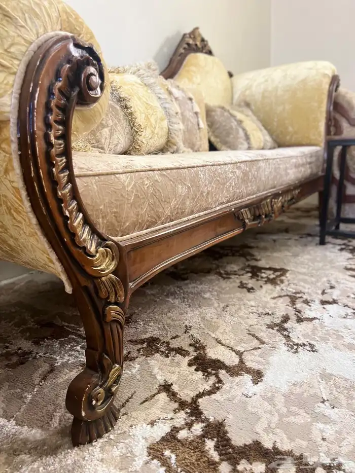 كنب مجلس خشب زان تركي 0