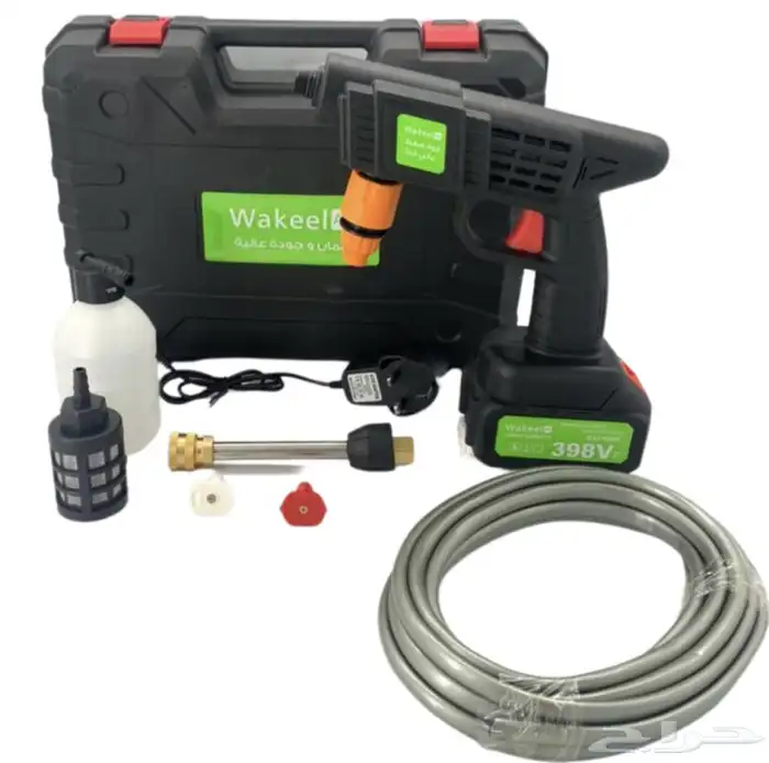 مضخة ماء محمولة مع بطارية متنقلة 1