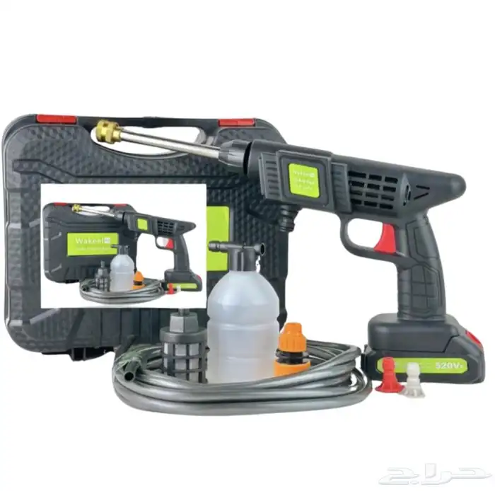 مضخة ماء محمولة مع بطارية متنقلة 0