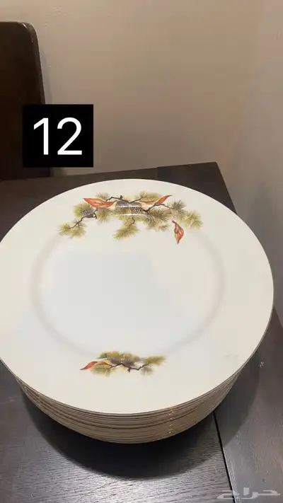 صحون سراميك (طقم سفره) 1