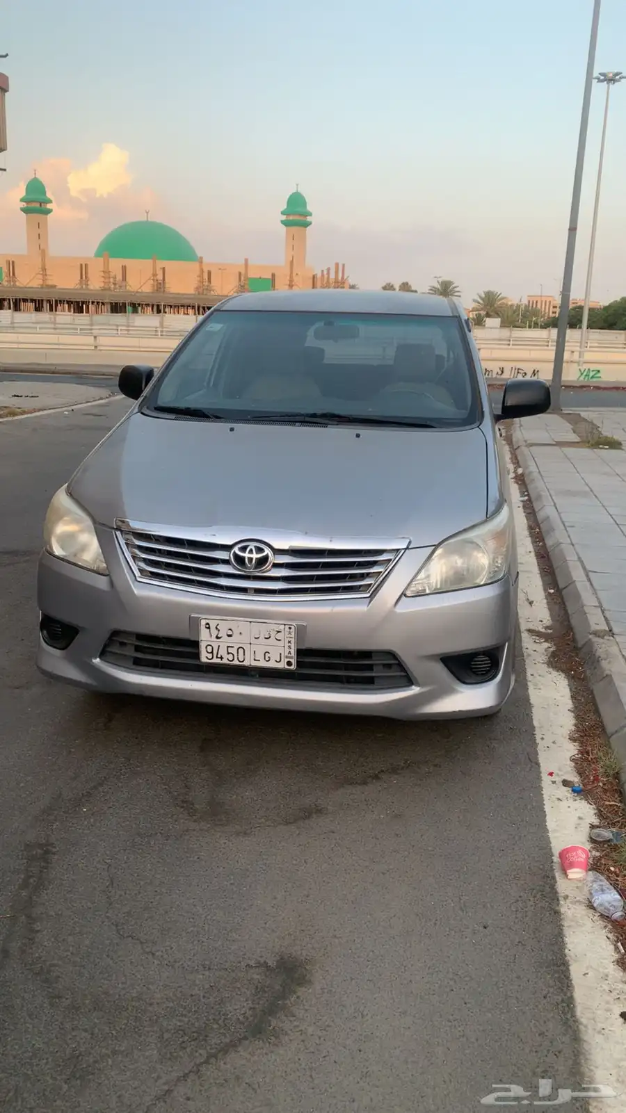 للبيع انوفا 2014 ممشى السياره 220 الف كم index