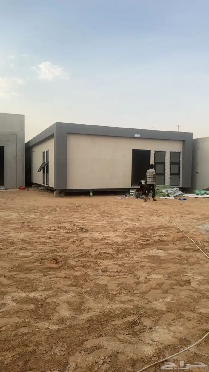 بيوت جاهزة غرف متنقلة بركسات سكن أعمال مكاتب مساجد 1