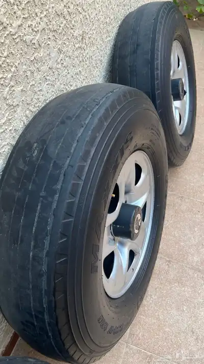 جنوط ديازل اصليه مع اكواع اصليه مع بالون ماكسس 8