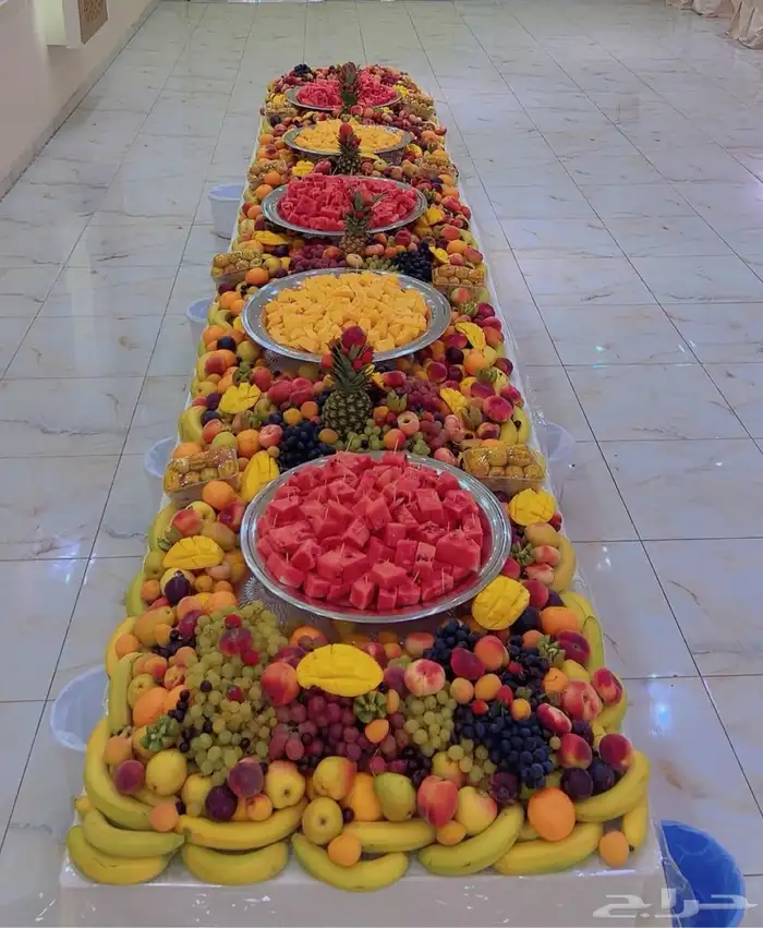تشكيله صحون فواكه للمناسبات 0