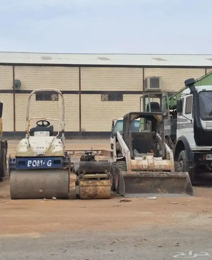 معدات و اسفلت رصاصات 0