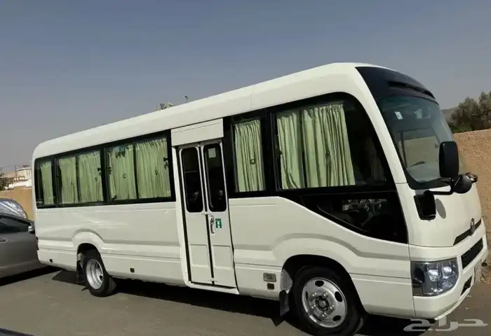 باص كوستر ديزل لإيجار فقط موديل 2022 1