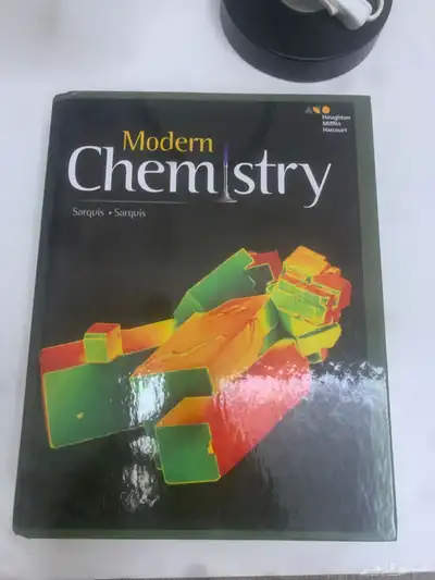 كتاب منهج houghton mifflin harcourt كيمياء 0