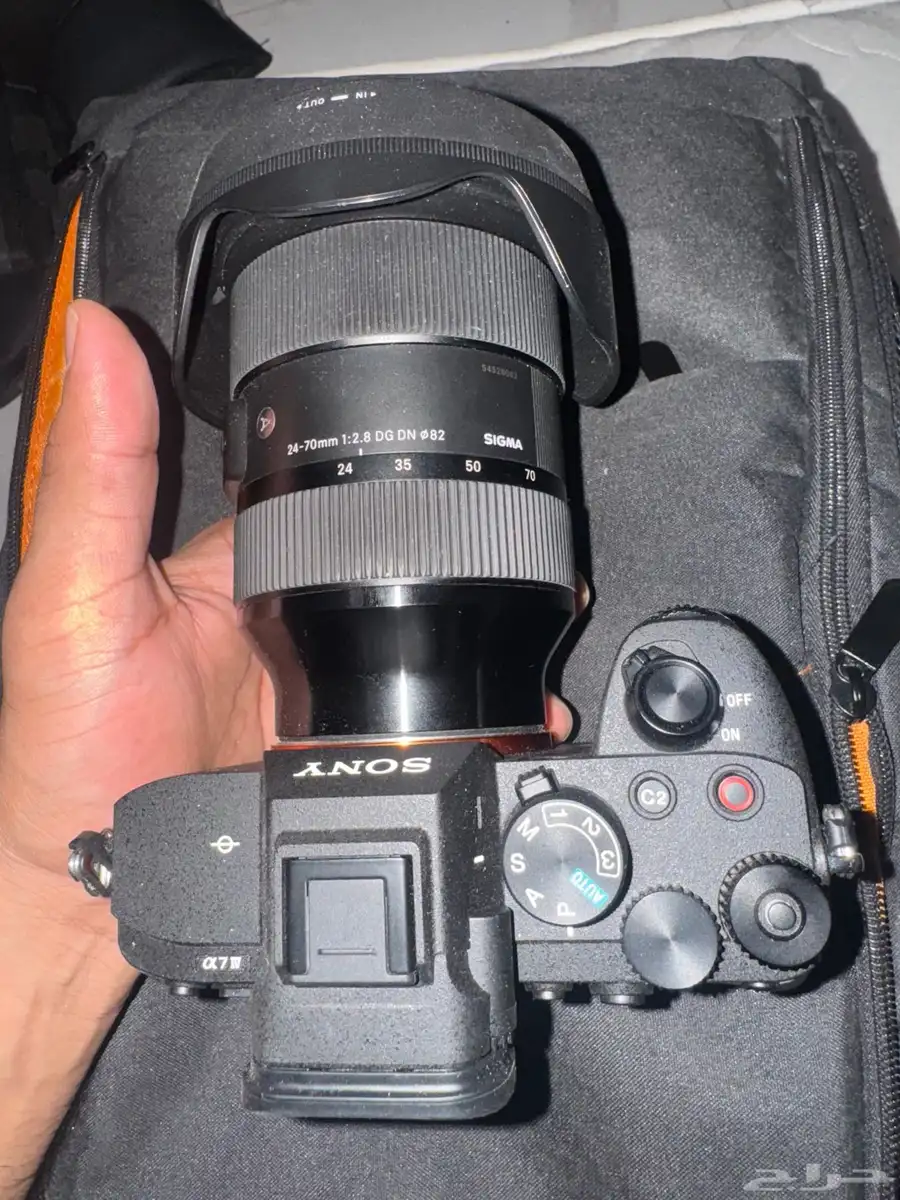 Camera Sony a7iv with 24-70mm lens 10 10 condition index