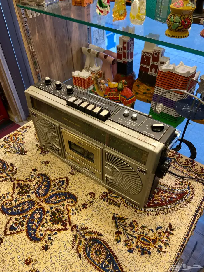 راديو ومسجل   CROWN ياباني 6