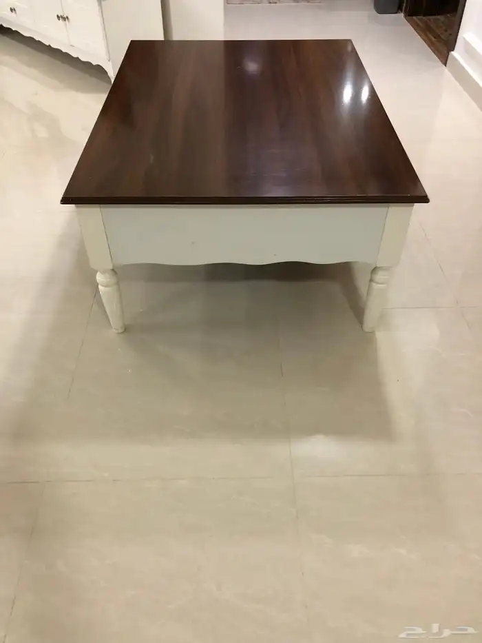 طاولة حجم كبير وسرير طفل خشب 1