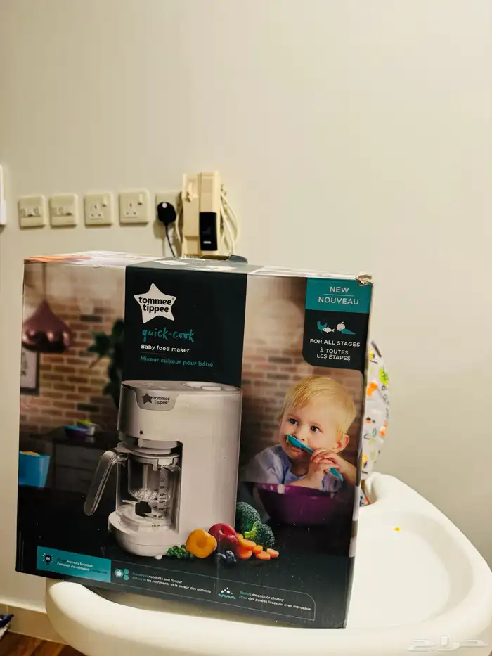 آلة طبخ بالبخار للخضار Quick-Cook Baby Food Maker 0