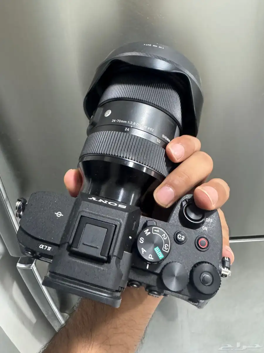Camera Sony a7iv with 24-70mm lens 10 10 condition index
