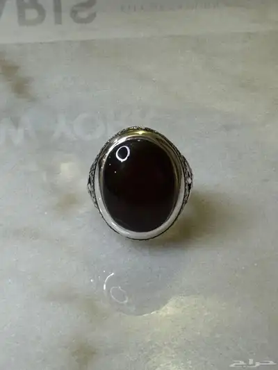 خاتم فضة 990 صياغة عارف 3