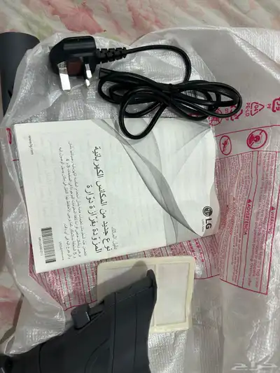 مكنسه جديده بقراطيس الوكاله لم تستخدم المكنسه شحن من LG 5