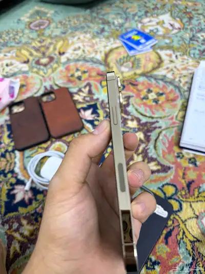 ايفون 13 برو ماكس ذهبي 256gb 2