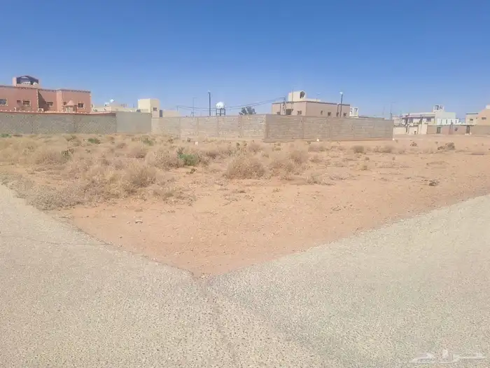 أرض شارعين ب150 ألف وتقبل التجزئة في مركز الشعب بالمجمعة 2