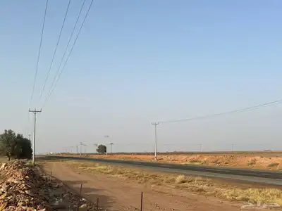 ارض زراعية للبيع على حرم طريق 100 متر 1