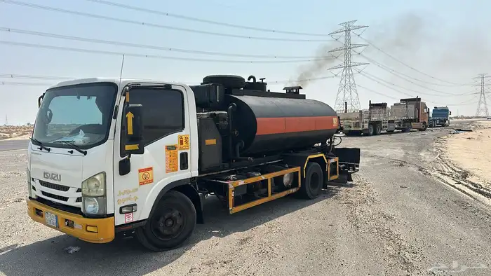 رش مادة Mc_1 Rc_2 ( قار )   معدات اسفلت رصاصة بوبكات فرادة 27