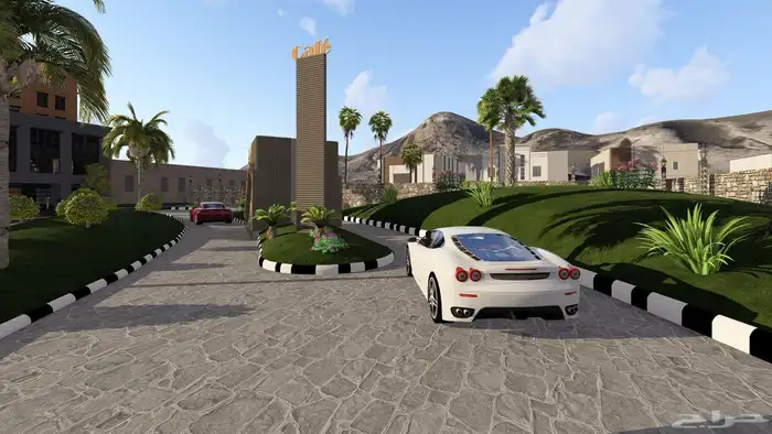 تصميم واجهات سكنية وديكور 3D 8