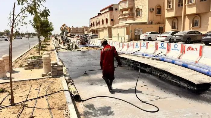 رش مادة Mc_1 Rc_2 ( قار )   معدات اسفلت رصاصة بوبكات فرادة 10
