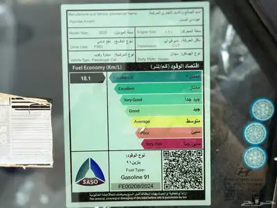 هيونداي اكسنت ستاندر 2025 14
