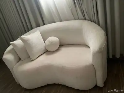 كنب قماشة بوكيلة قطعه وحده متر ونص 1
