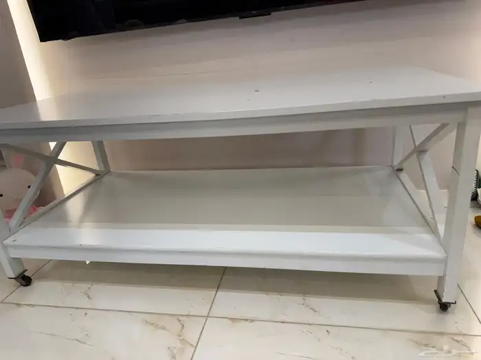 طاولة قهوة بكفر بيضاء قوييه وتتحمل 2