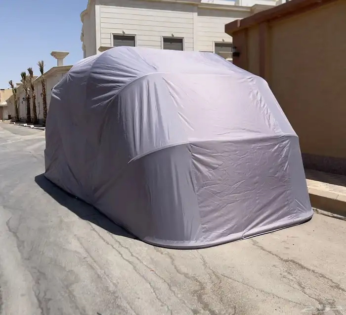 مظلة حماية كاملة للسيارة من الشمس و الغبار و البرد 2
