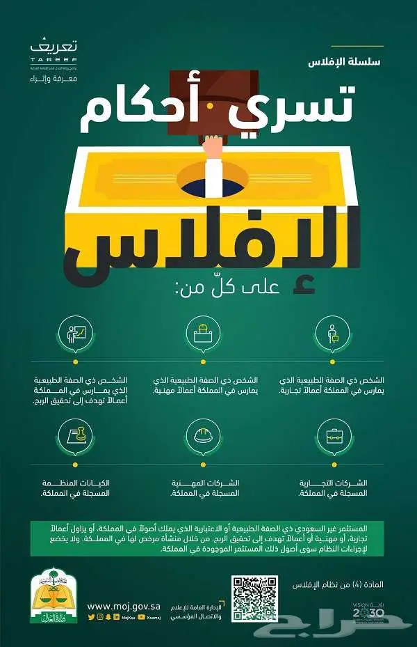 محامي متخصص في جميع قضايا الإفلاس وإعادة التنظيم المالي 1