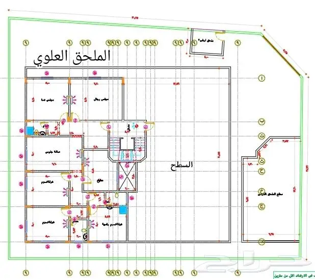 عمارة سكنيه خمس شقق وملحق ارضي للبيع 0