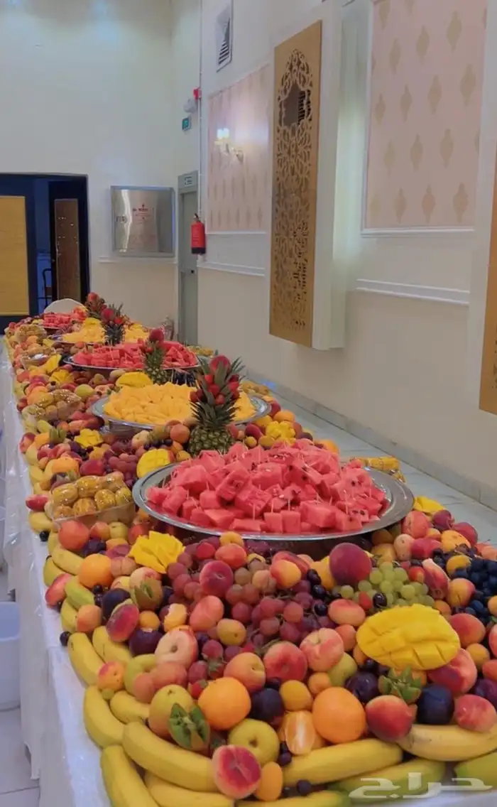 تشكيله صحون فواكه للمناسبات 2