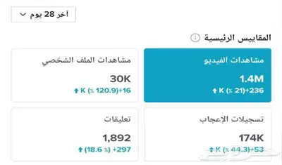 حساب تيك توك للبيع متابعين فوق 478 ألف متفاعل 6