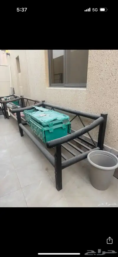 كراسي لي الحوش حديد 2
