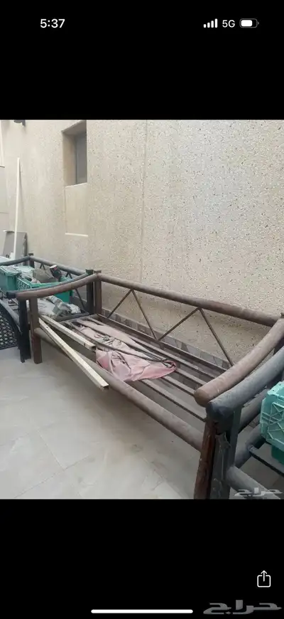 كراسي لي الحوش حديد 1