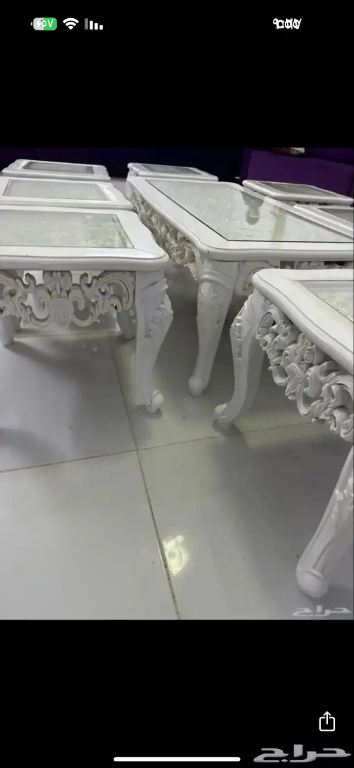 طقمين طاولات للبيع 2