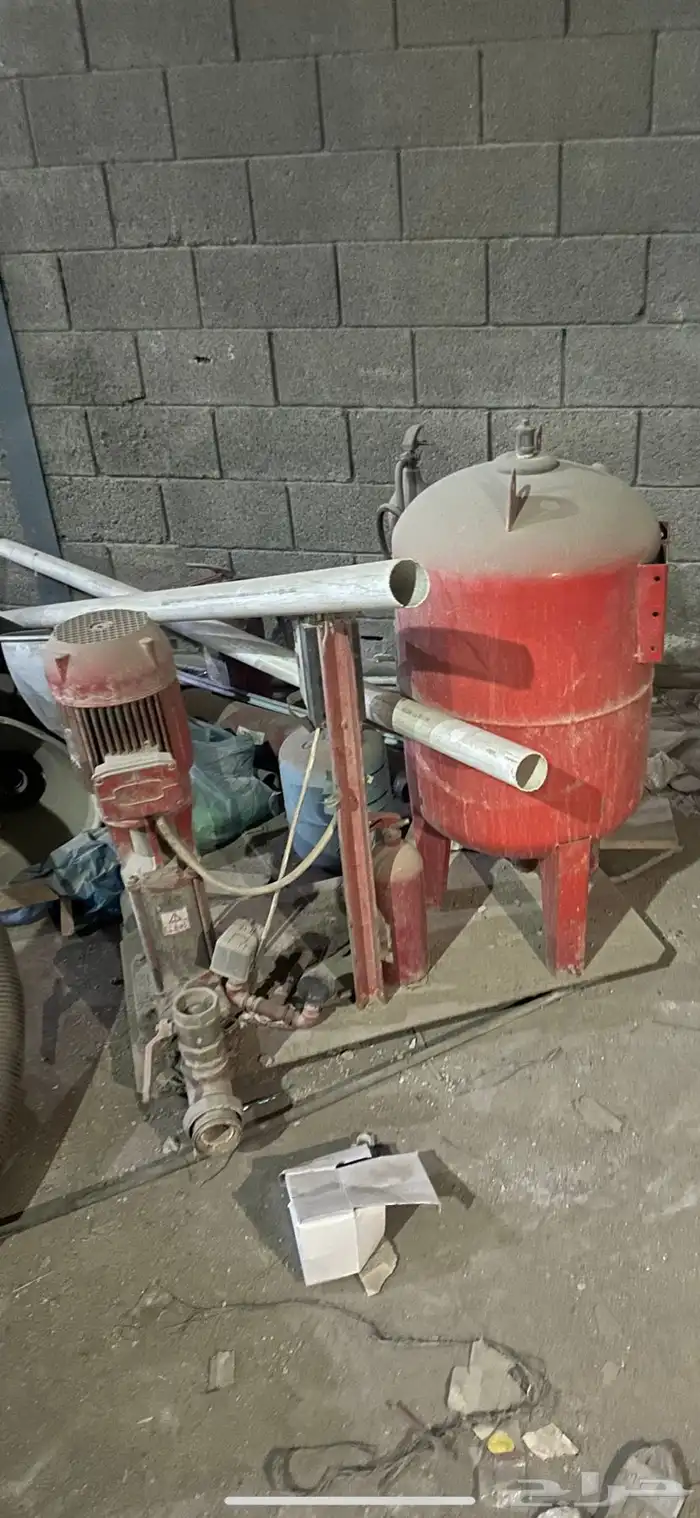 مضخة ماء حريق دفاع مدني 0