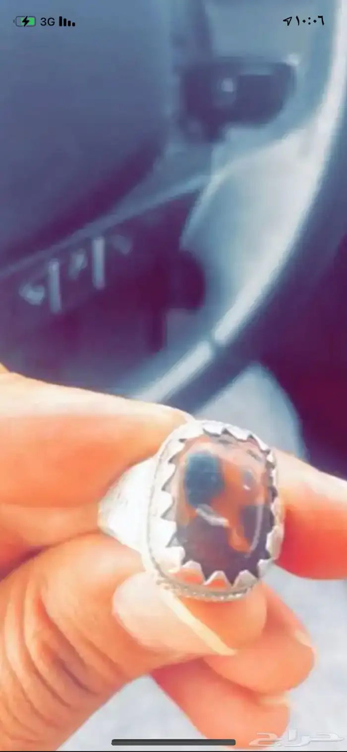خاتم عقيق قديم انتيك 1