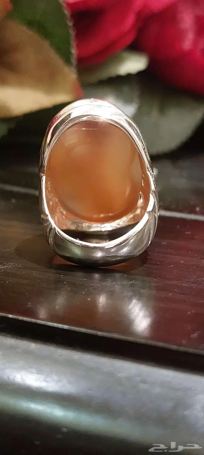 خاتم عقيق يمني راهي 3