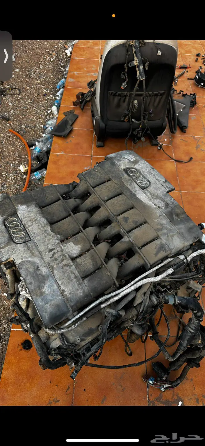 للبيع مكينة اودي 12 سلندر بدون تيربو a82009 1