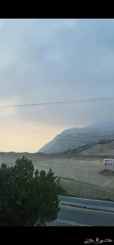 ارض على طريق عقبة الابناء العام ببلجرشي 0