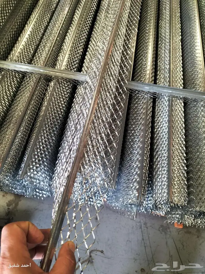 شبك معدني. سلم البلوك الاسمنتى المجافن 21