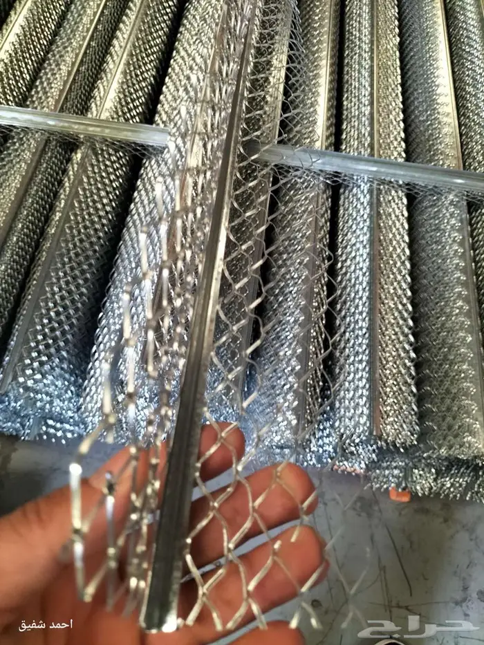 شبك معدني. سلم البلوك الاسمنتى المجافن 11