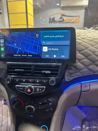 شاشه اكسنت الشكل الجديد فل اوبشن تركب من موديل 2011 الى 2018 2