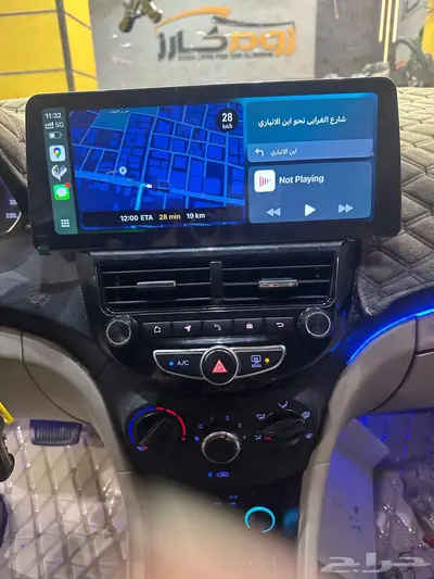 شاشه اكسنت الشكل الجديد فل اوبشن تركب من موديل 2011 الى 2018 1