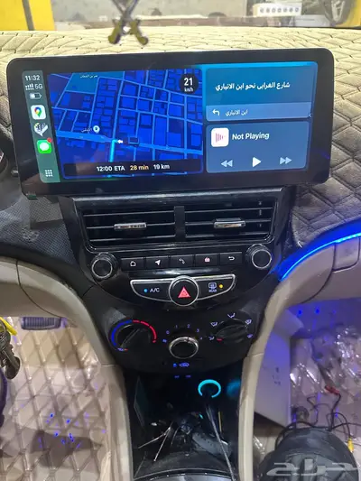 شاشه اكسنت الشكل الجديد فل اوبشن تركب من موديل 2011 الى 2018 4
