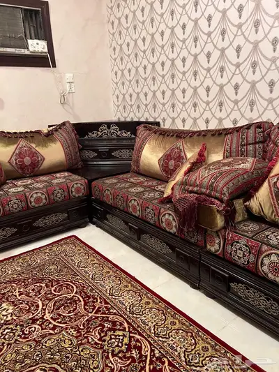 كنب مجلس شبه جديد 2